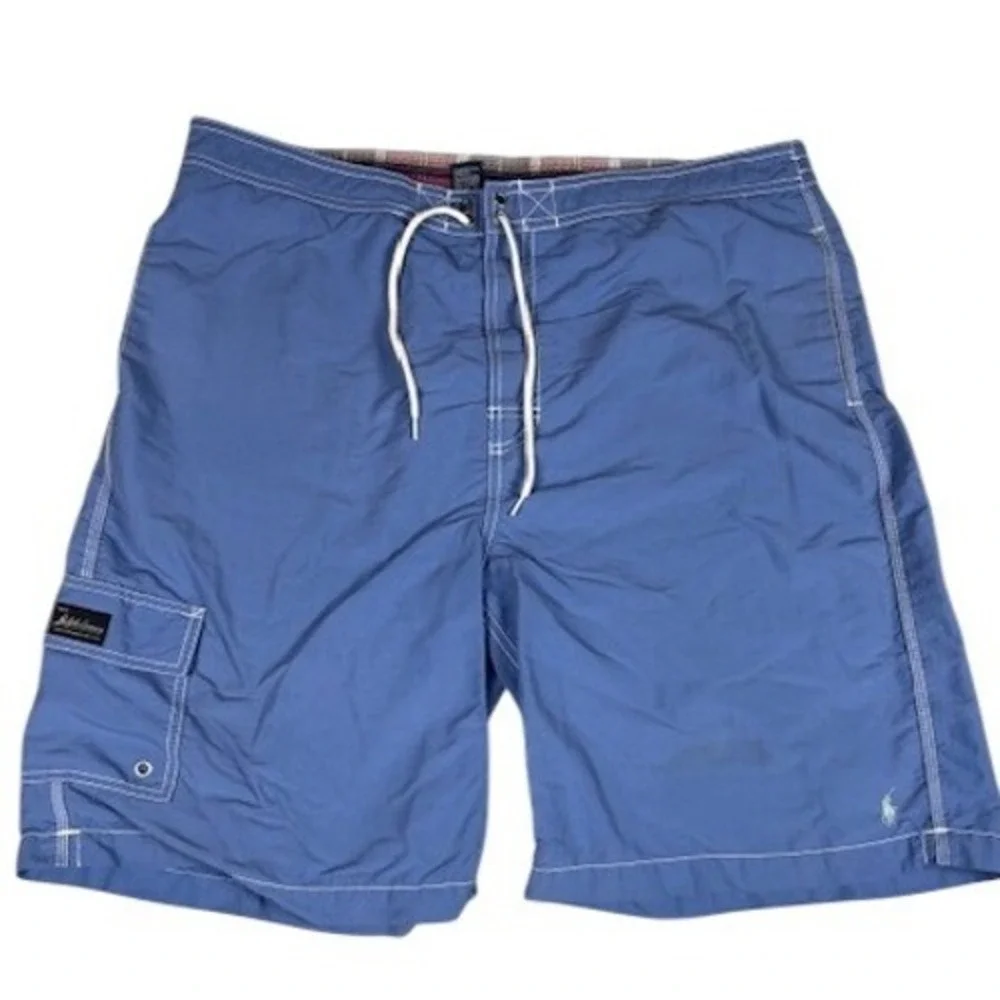 Polo Ralph Lauren Swim Trunks Men's‎ XXL Beachwear Cargo Pocket Nylon
